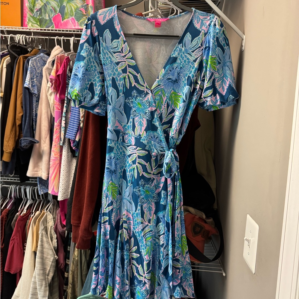 Lilly Pulitzer wrap dress